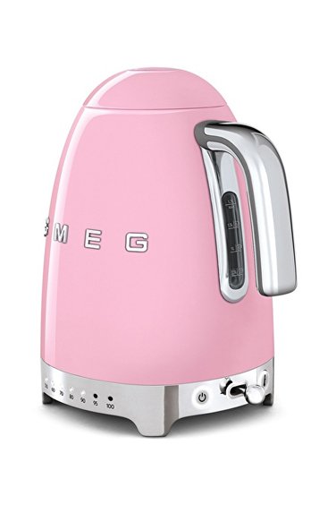 SMEG 50' Style Pembe Isı Ayarlı Kettle KLF04PKEU