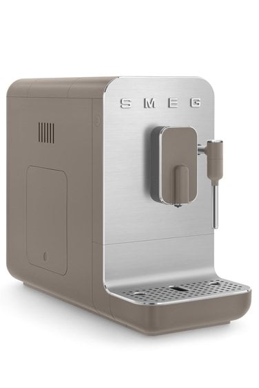 SMEG BCC02TPMEU ESPESSO KAHVE MAKİNESİ, 50'S STYLE MAT TAUPE