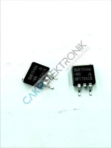 SUB75N06-08  N-Channel 60-V (D-S), 175C MOSFET   TO-263