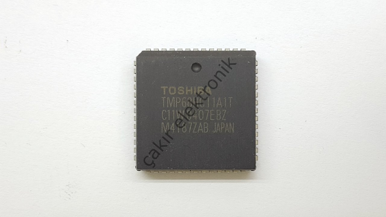 TMP68HC11A1T - 68HC11 - 8-BIT, 2.1 MHz, MICROCONTROLLER, PLCC-52