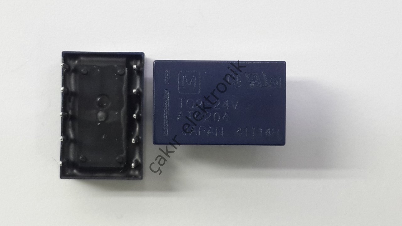 TQ2-24V - ( MUADİL A24W-K ) 2 FORM C RELAY - 24V RÖLE