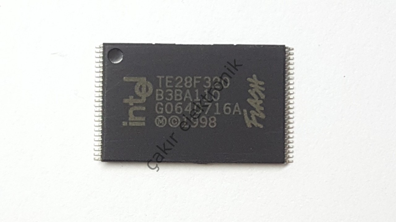 28F320 -  TE28F320B3BA110 - TE28F320 - 4-, 8-, 16-, 32-MBIT FLASH MEMORY FAMILY