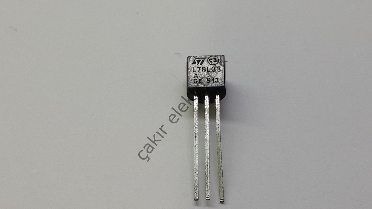 L78L33ACZ  - 78L33 - TO-92 - Positive voltage regulators 100MA. 3,3V