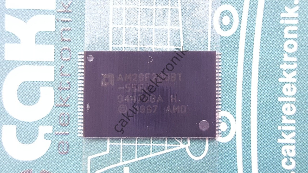 AM29F200BT-55EC - AM29F200BT - 29F200 -2 Megabit (256 K x 8-Bit/128 K x 16-Bit) CMOS 5.0 Volt-only, Boot Sector Flash Memory