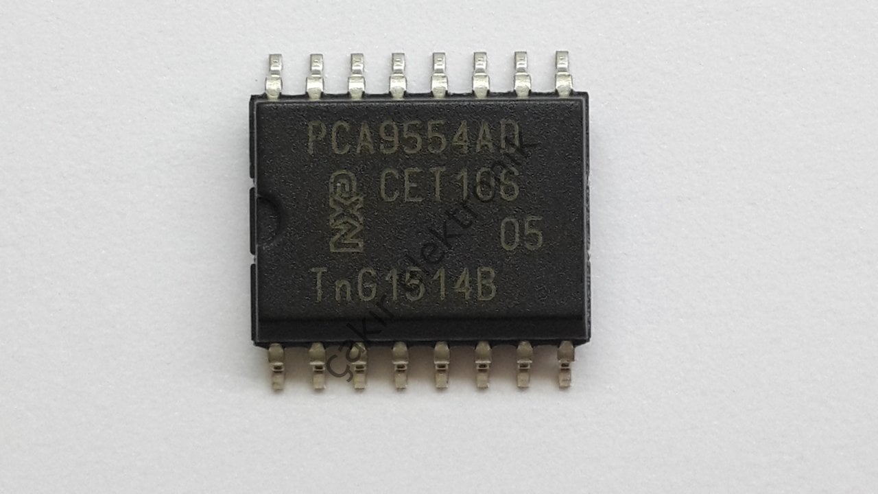 PCA9554AD - 9554 - 8-bit I2C-bus and SMBus I/O port with interrupt