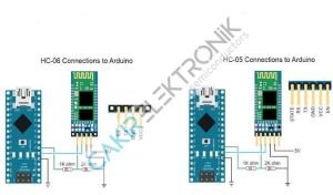 HC-06 , HC06 Arduino Bluetooth Modül