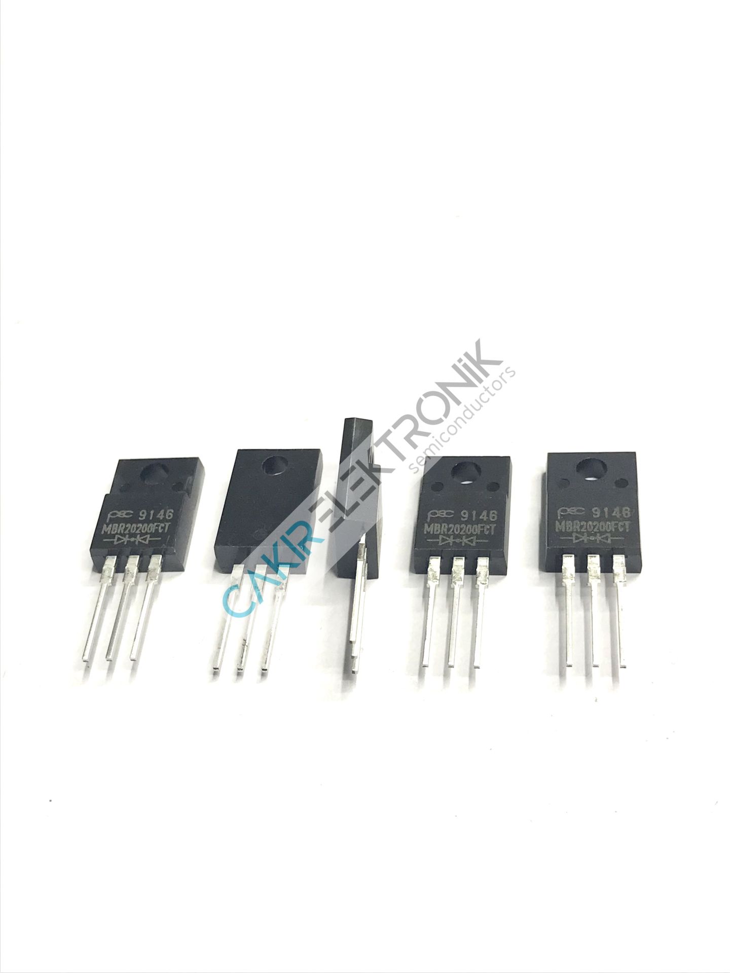 MBR20200FCT - MBR20200CT - MBR20200F -M 20A. 200V. SCHOTTKY BARRIER RECTIFIERS