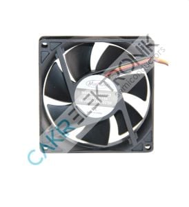 80X80X25MM 12V DC  FAN ÜÇ KABLO