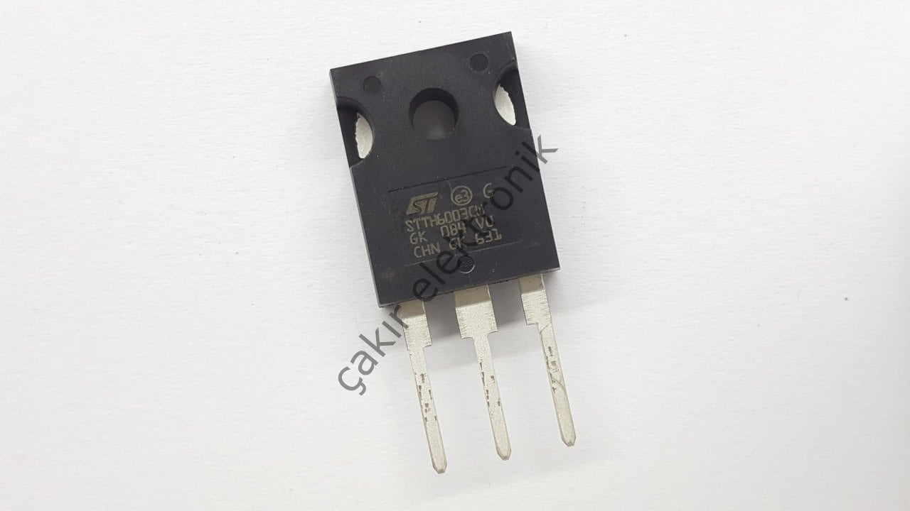 STTH6003CW - STTH6003 - 6003CW - 2x30A. 300V. High frequency secondary rectifier