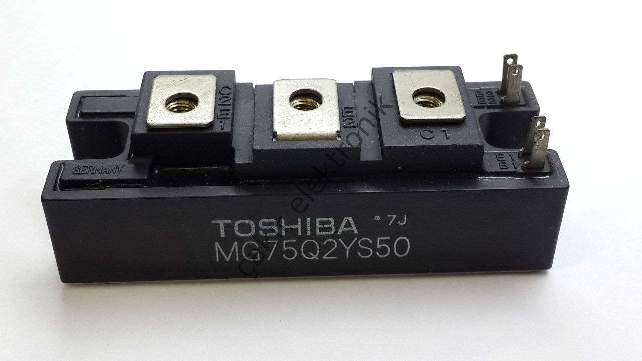 MG75Q2YS50 , 75A. 1200V. TOSHIBA GTR Module Silicon N Channel IGBT