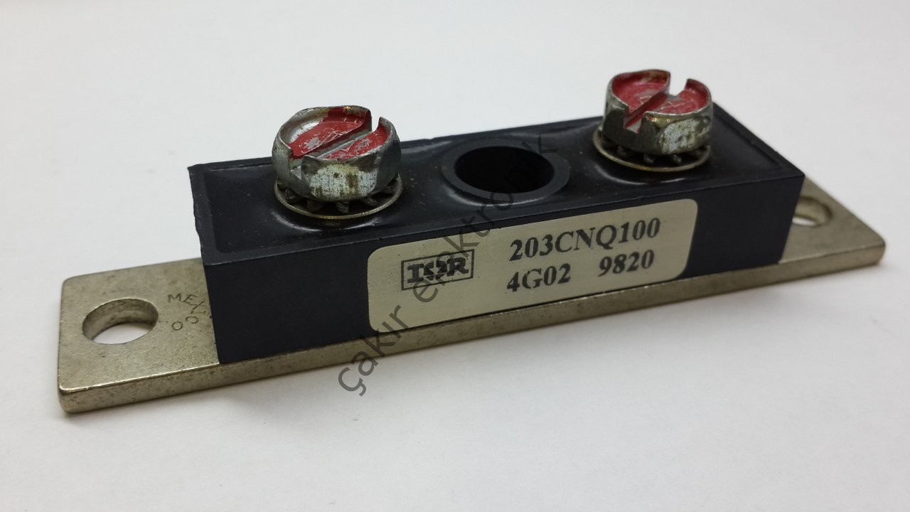 203CNQ100 , 200A. 100V. DUAL SCHOTTKY RECTIFIER