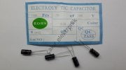 10MF 100V - 10UF 100V - 6X12 MM.   KONDANSATÖR