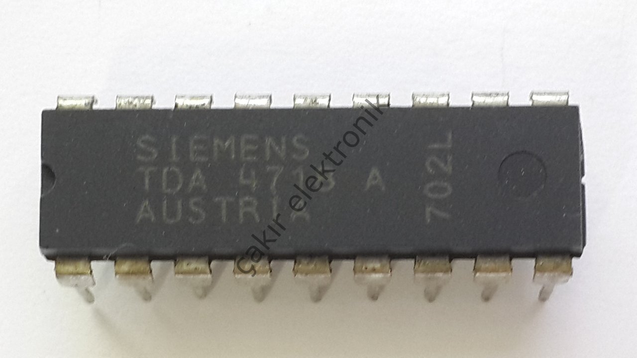 TDA4718 - 4718A - Control IC for Single-Ended and Push-Pull Switched-Mode Power Supplies (SMPS)