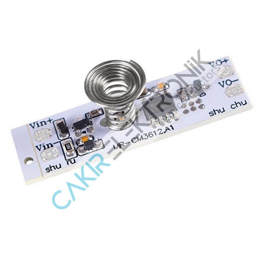 TOUCH BUTON - TOUCH SWITCH - DOKUNMATİK AÇ-KAPA -Kapasitif Dokunmatik Led Sürücü - KART TİPİ DOKUNMATİK SWITCH - SENSOR MODULE - SENSÖR MODÜL