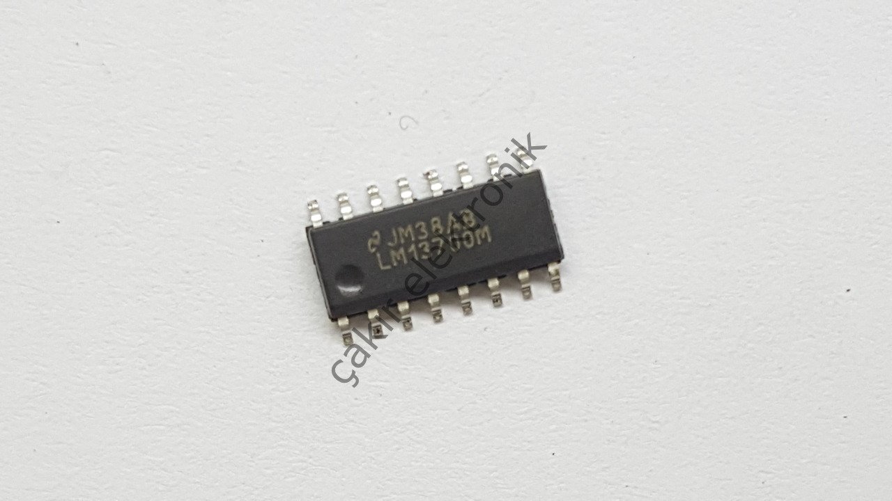 LM13700 - LM13700MX -  Dual Operational Transconductance Amplifiers With Linearizing Diodes and Buffers