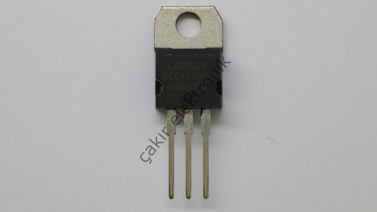 L7924CV - 7924 - 24V. 1,5A. NEGATIVE VOLTAGE REGULATORS