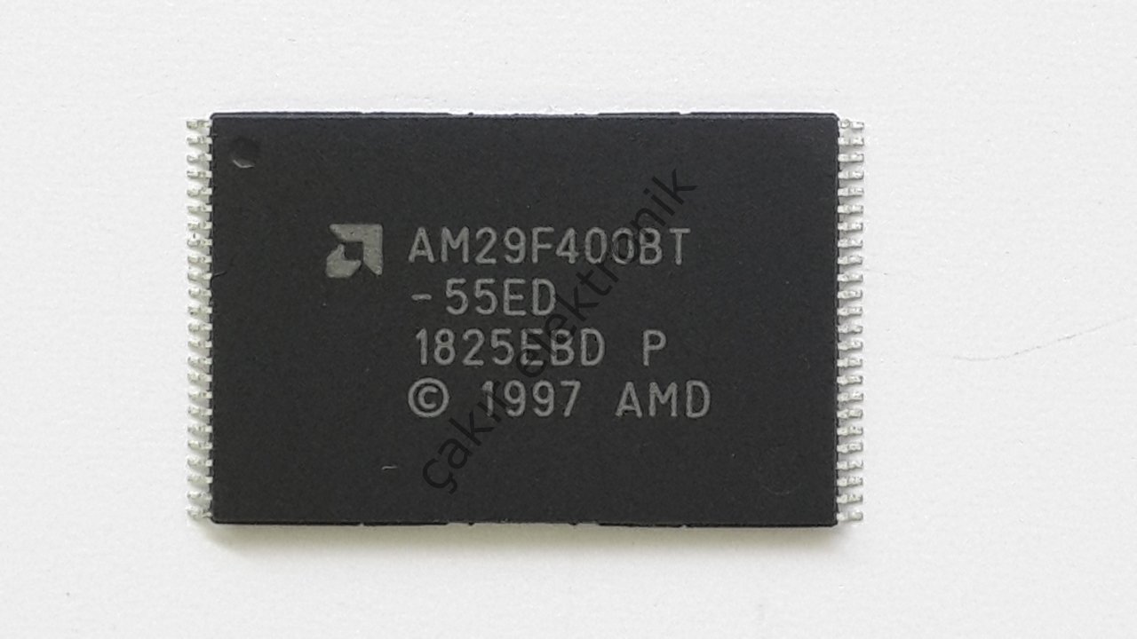 AM29F400BT  - 29F400BT-55ED - 4 Megabit (512 K x 8-Bit/256 K x 16-Bit) CMOS 5.0 Volt-only Boot Sector Flash Memory