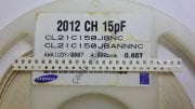 15PF 50V %0.5 NPO 805 SMD KONDANSATÖR - 25 ADET -CL21C150JBNC