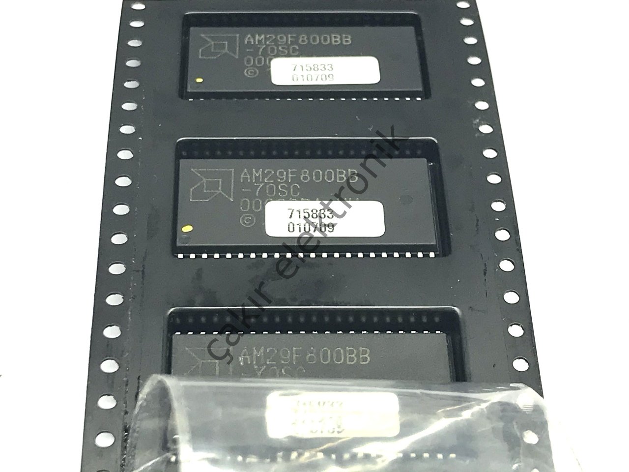 AM29F800BB-70SC - AM29F800 -  29F800 - 8 Megabit ( 1 M X 8-bit/512 K X 16-bit ) CMOS 5.0 Volt-only, Boot Sector Flash Memory