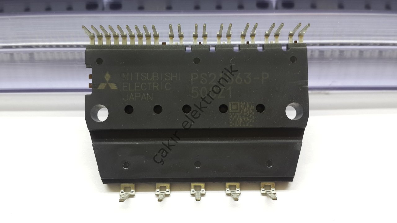 PS21563-P  ;  PS21563 - AC100V~200V inverter drive for small power motor control. 10A. 600V. IGBT