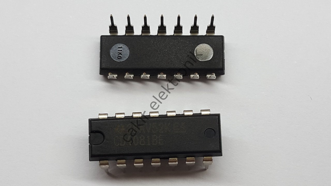 CD4081BE , 4081 , CMOS DUAL 4-INPUT AND GATE