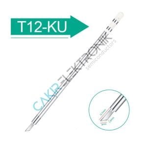 T12-KU HAVYA UCU  , T12 SERİSİ HAVYA UCU , T12 SERIES SOLDERING IRON TIP