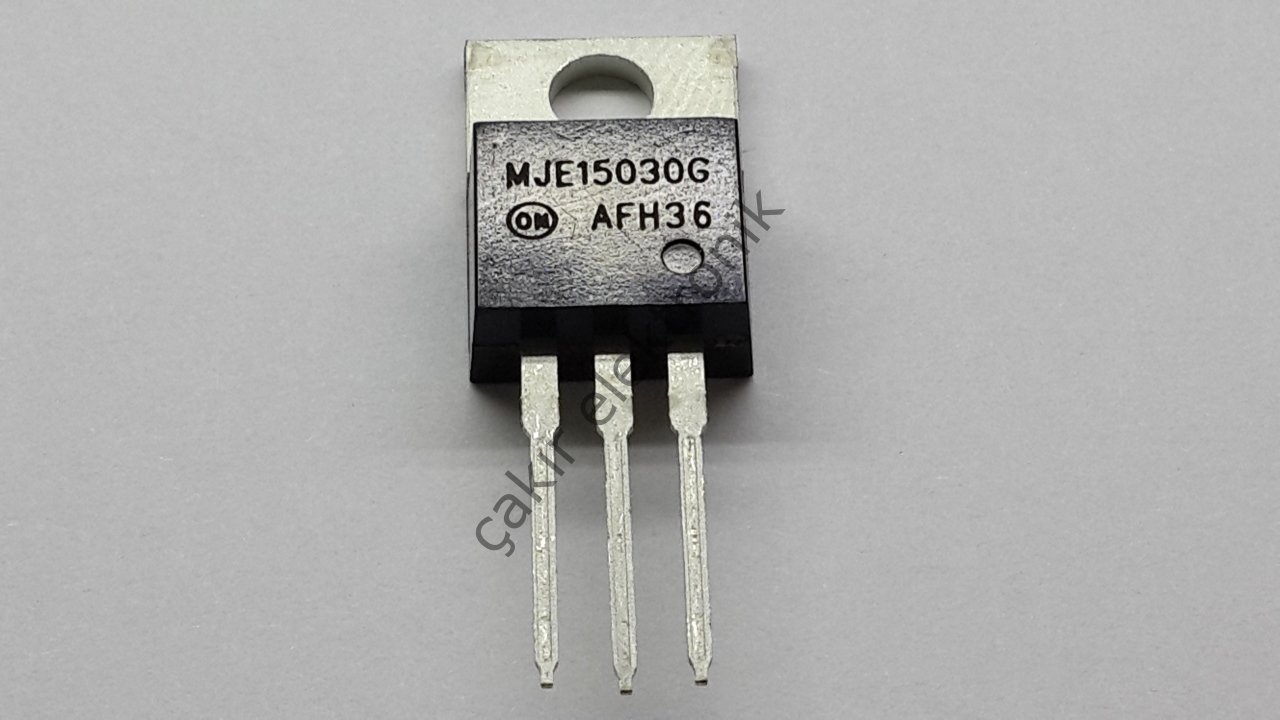 MJE15030G - MJE15030 - 8A. 150V. NPN POWER TRANSİSTÖR