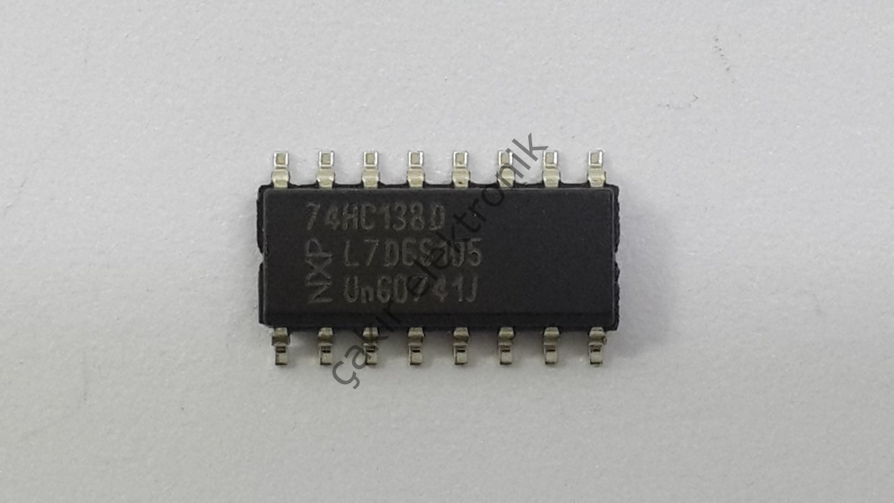 74HC138 SMD - 74HC138D  3-to-8 line decoder/demultiplexer