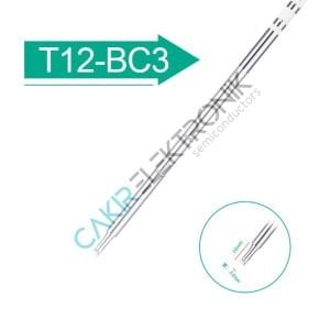 T12-BC3 HAVYA UCU  , T12 SERİSİ HAVYA UCU , T12 SERIES SOLDERING IRON TIP