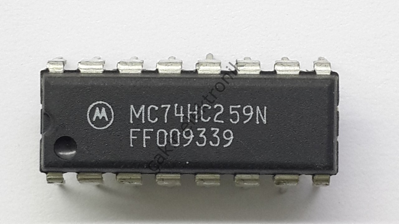74HC259 - MC74HC249N - 8-bit addressable latch