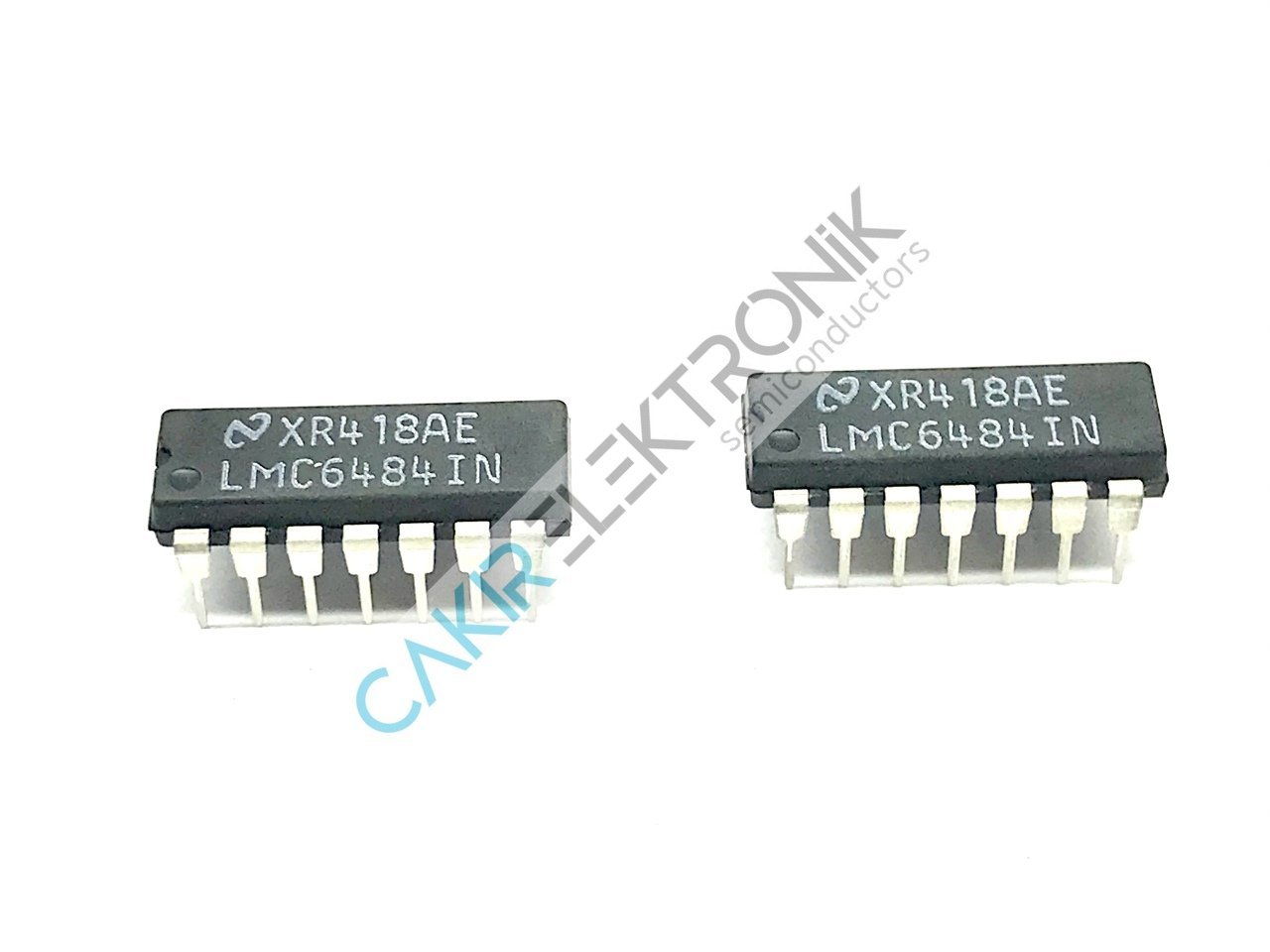 LMC6484IN- LMC6484IN - LMC6484 CMOS Quad Rail-to-Rail Input and Output Operational Amplifier