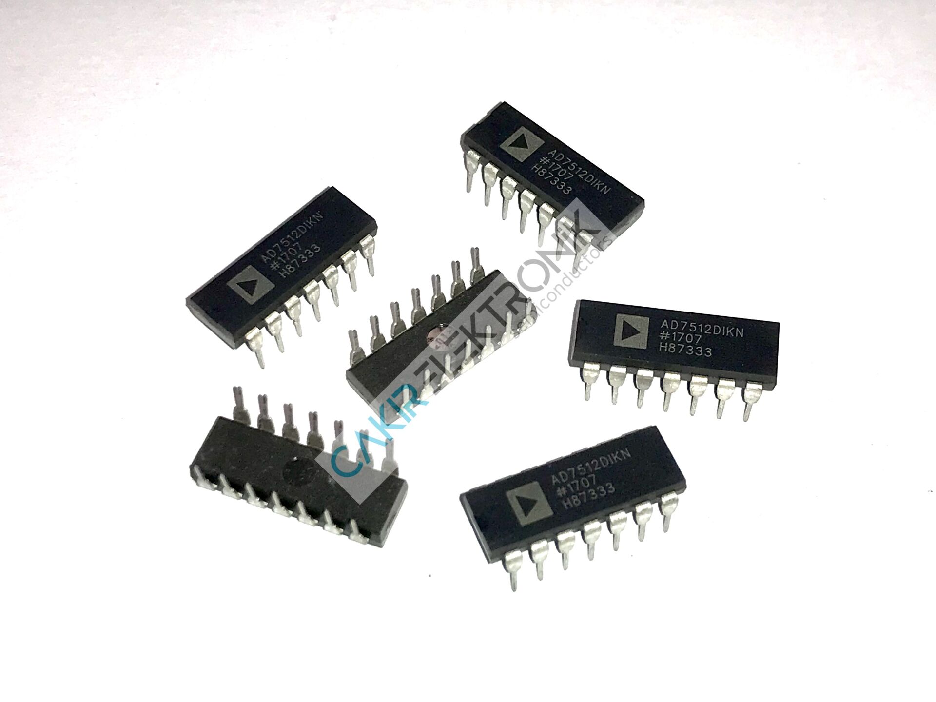 AD7512DIKN - AD7512 -  IC ANALOG DI CMOS SWITCH 14-DIP