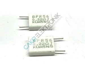 BPR56 5W 0,22R , 0,22 OHM  ÇEMENT RESİSTÖR