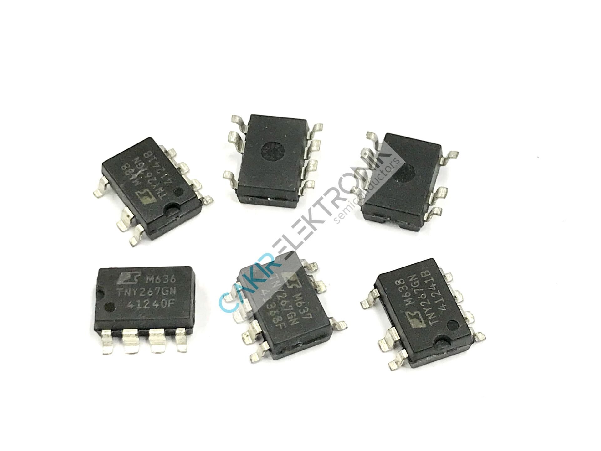 TNY267GN , TNY267 , AC/DC Converter, Flyback, 85 to 265 VAC In, SMD-8