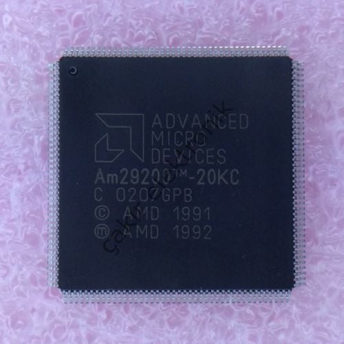 AM29200TM-20KC AM29200-20KC/W AMD MCU 32-bit RISC ROMLess 5V 168-Pin PQFP