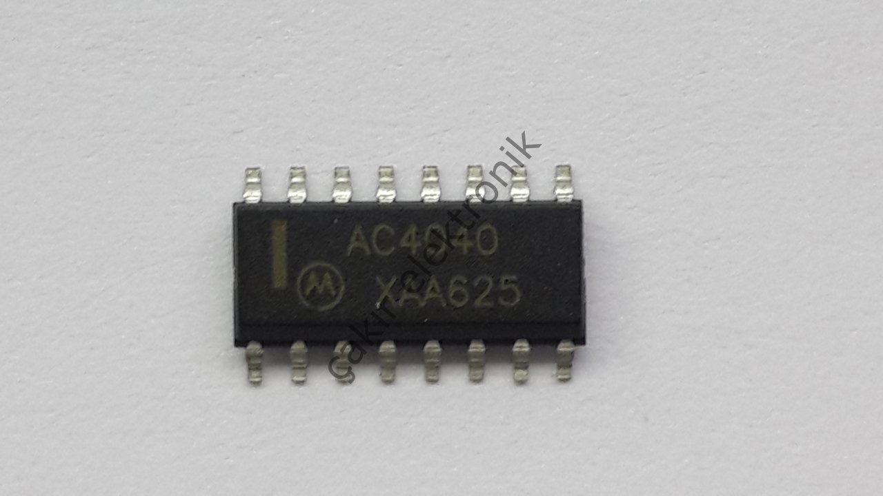 MC74AC4040 - AC4040 - 12-Stage Binary Ripple Counter