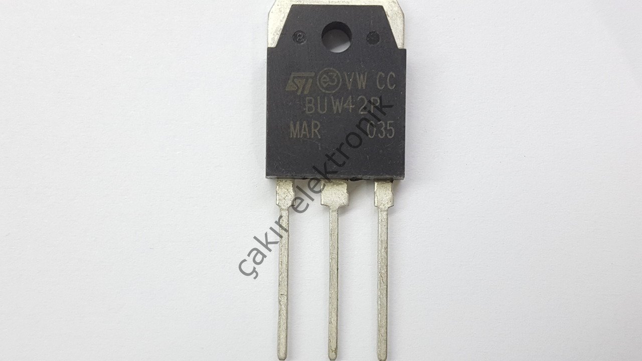 BUW42AP - BUW42 - HIGH VOLTAGE POWER SWITCH - NPN  15A. 450V