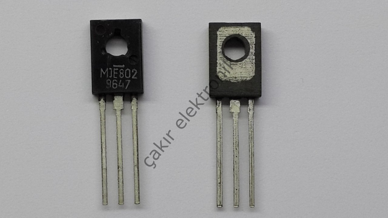 MJE802 - 4 A . 80 V NPN Darlington Bipolar Power Transistor