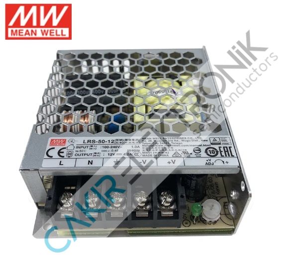 LRS-50-12 , MEAN WELL ,  LRS50-12 MEANWELL Power Supplies