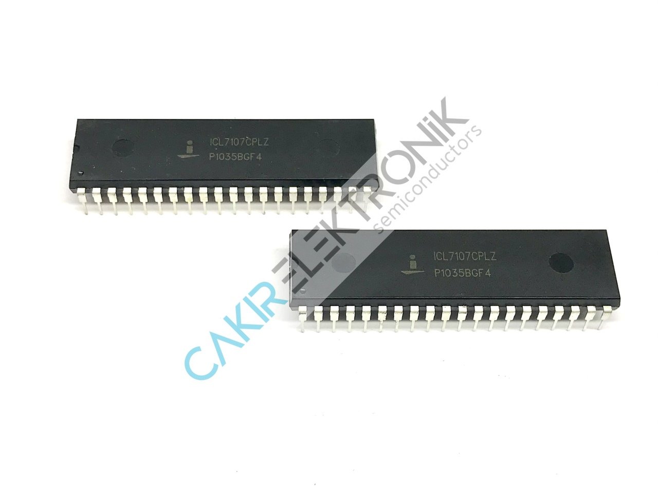 ICL7107CPLZ - ICL7107 - 7107 - 31/2 Digit, LCD/LED Display, A/D Converters
