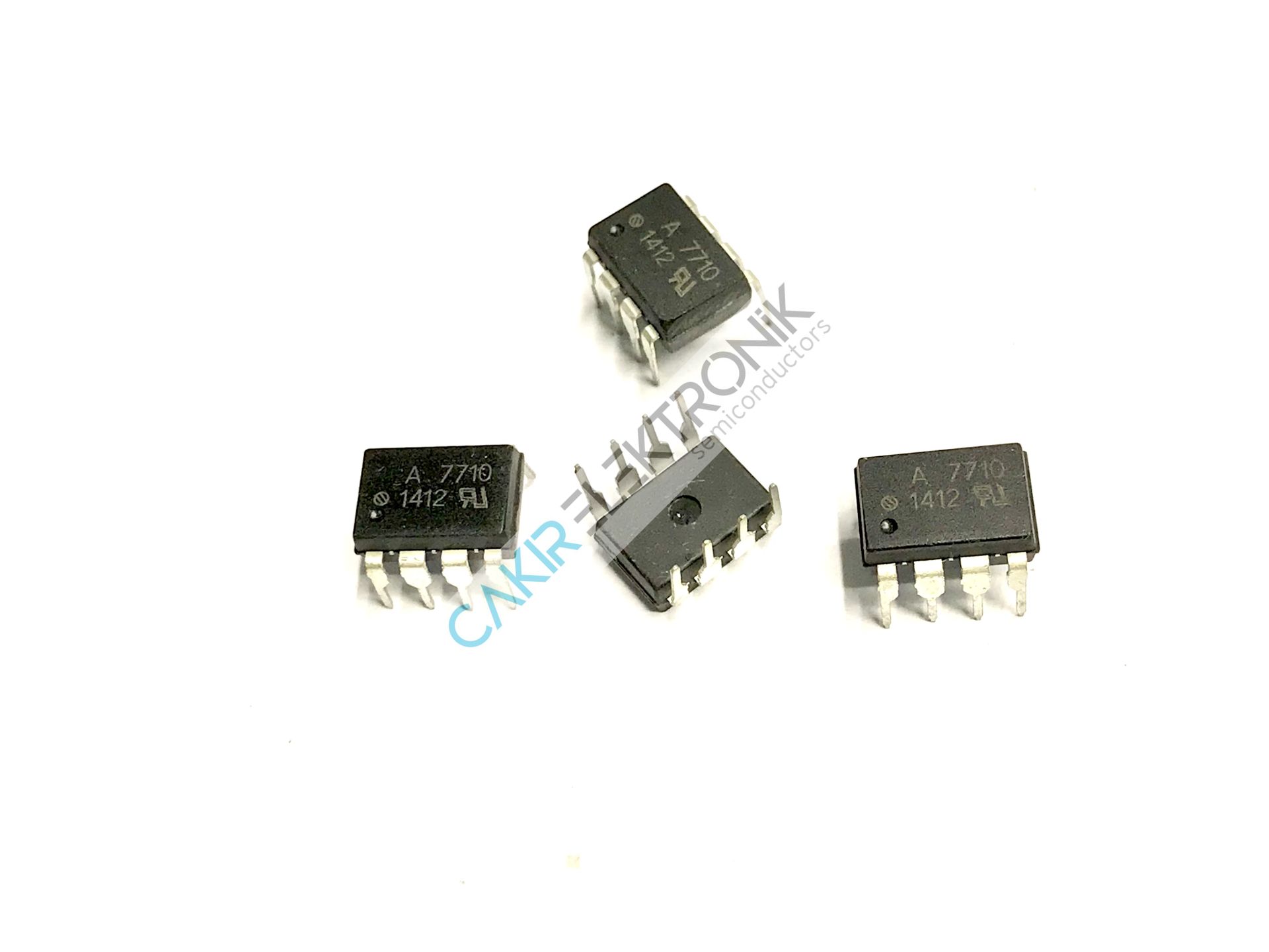 HCPL7710 - HCPL-7710-000E [ A7710 ] 40 ns Propagation Delay, CMOS Optocoupler