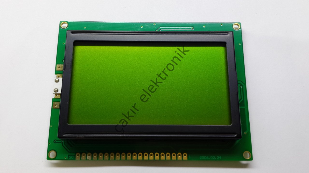 ATM12864D  YEŞİL  128X64 LCD DİSPLAY