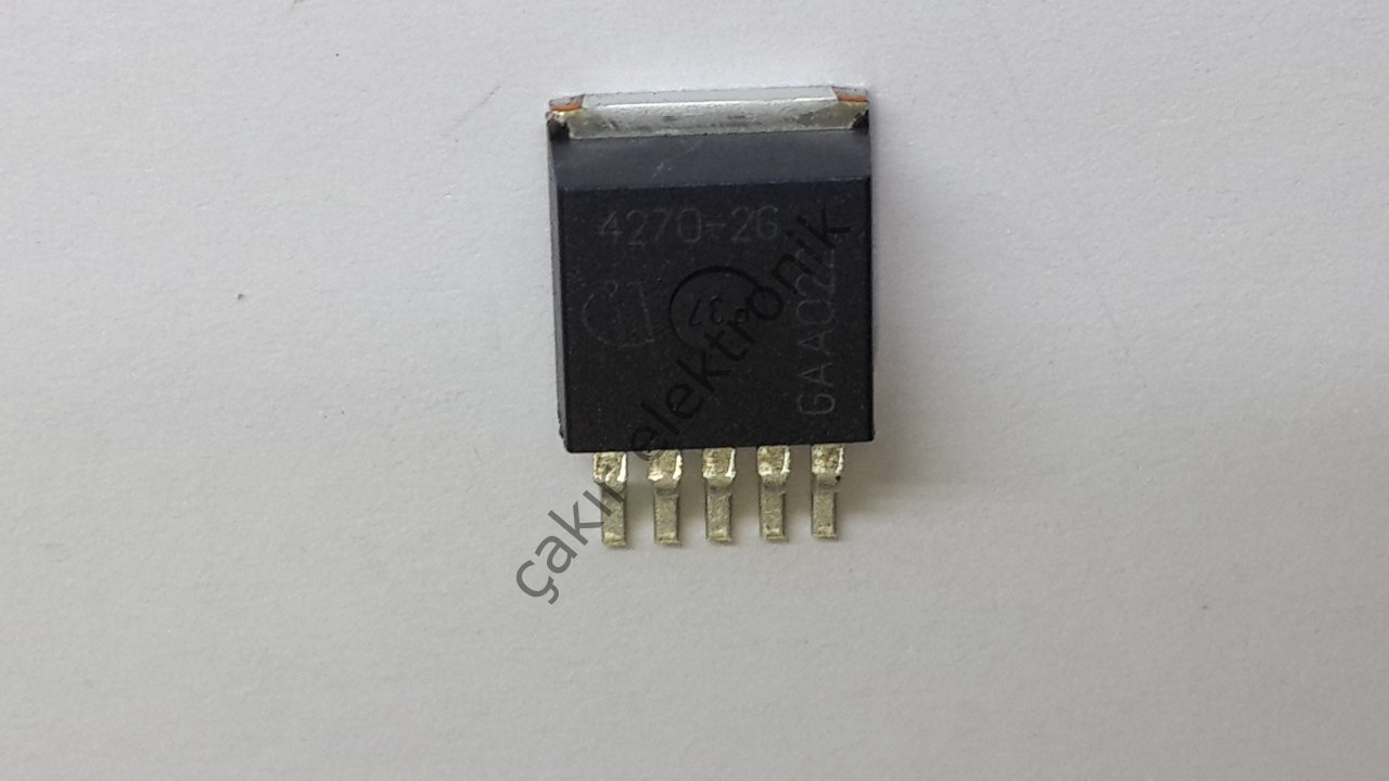 TLE4270-2G - TLE4270-2  - TO-263-5 - 5V Low Drop Fixed Voltage Regulator