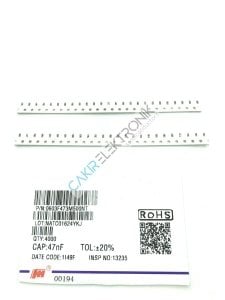 47NF  603  SMD  KONDANSATÖR