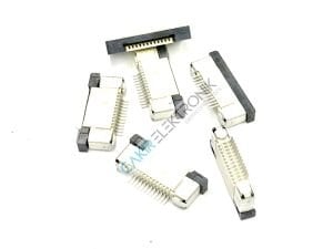 FFC SOCKET DR/UP 0.5MM-12P - FFC SOKET DR/UP 0.5MM-12PIN , FFC KONNEKTÖR 12PIN 0,5MM , FFC CONNECTOR 0,5M