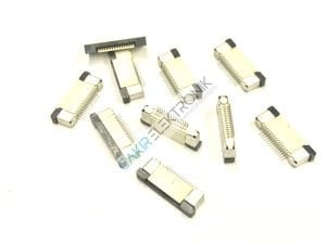 FFC SOCKET DR/UP 0.5MM-14P - FFC SOKET DR/UP 0.5MM-14PIN , FFC KONNEKTÖR 14PIN 0,5MM , FFC CONNECTOR 0,5M