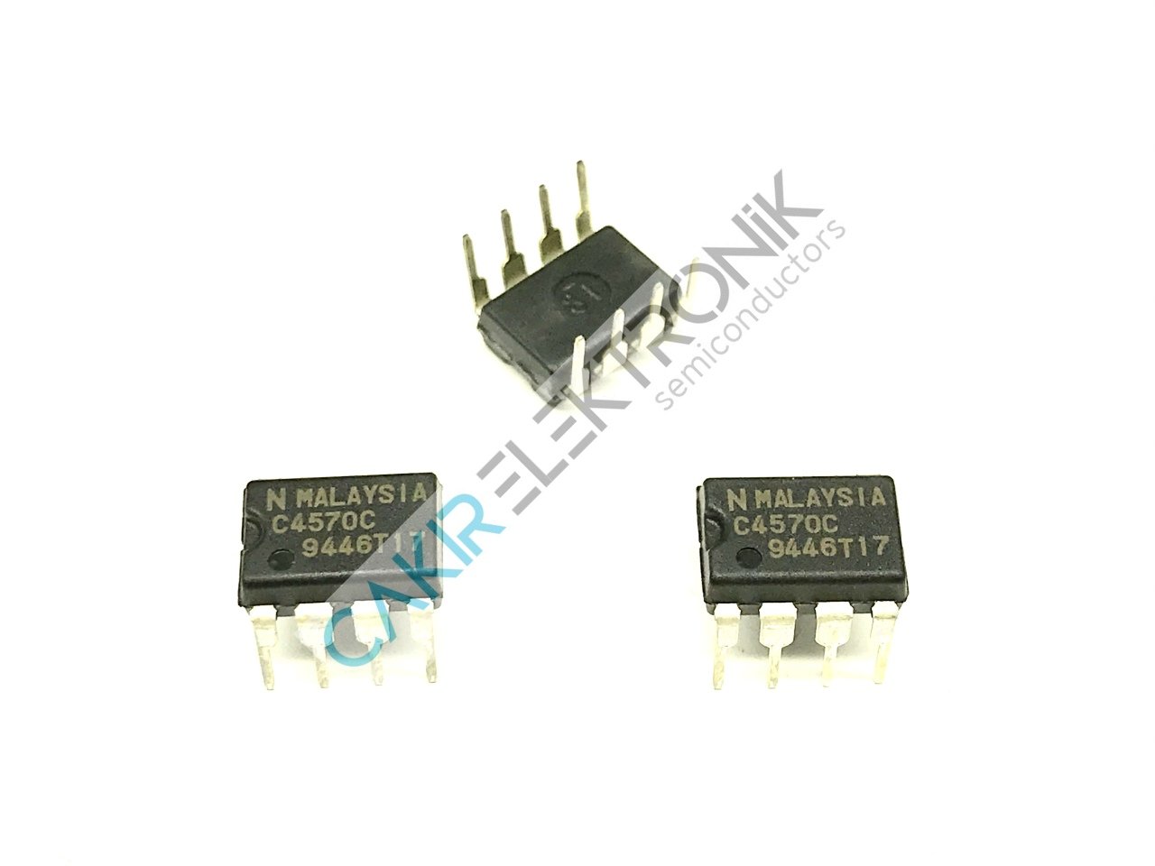 UPC4570C  - C4570C - DİP8 - Ultra Low-Noise, High-speed, Wide Band, Dual Operational Amplifier