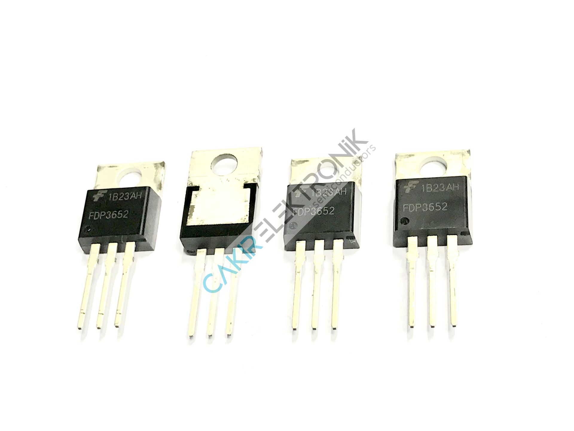 FDP3652 - 3652 - FDB3652 / FDP3652 / FDI3652N-Channel PowerTrench® MOSFET100V, 61A, 16mΩFeatures•rDS(ON) = 14mΩ (Typ.), VGS = 10V, ID = 61A •Qg(tot) = 41nC (Typ.), VGS = 10V•   Low Miller Charge•Low QRR Body Diode•   UIS Capability