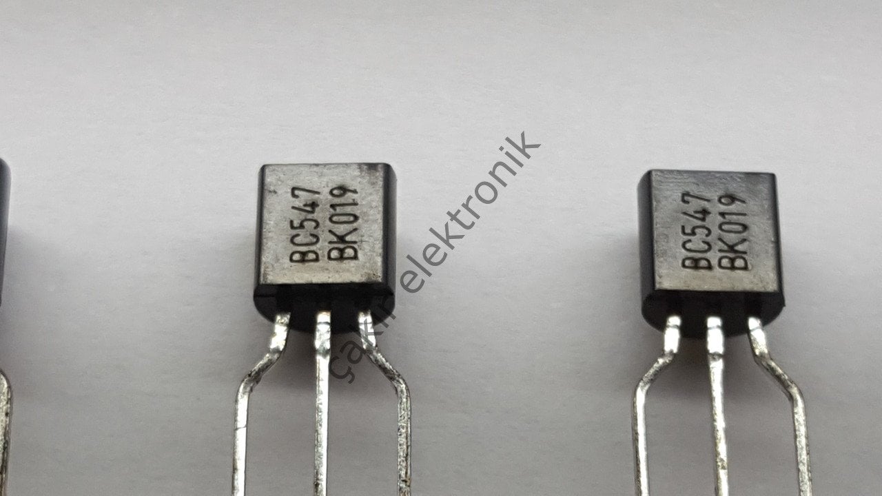 BC547 ,BC547B ,BC547-B ,50V. 100MA NPN TRANSİSTÖR