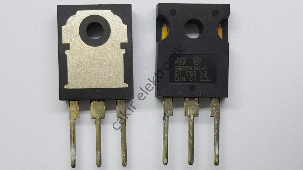 STGW20NC60VD -  GW20NC60VD - GW20NC60 -30 A, 600 V, very fast IGBT